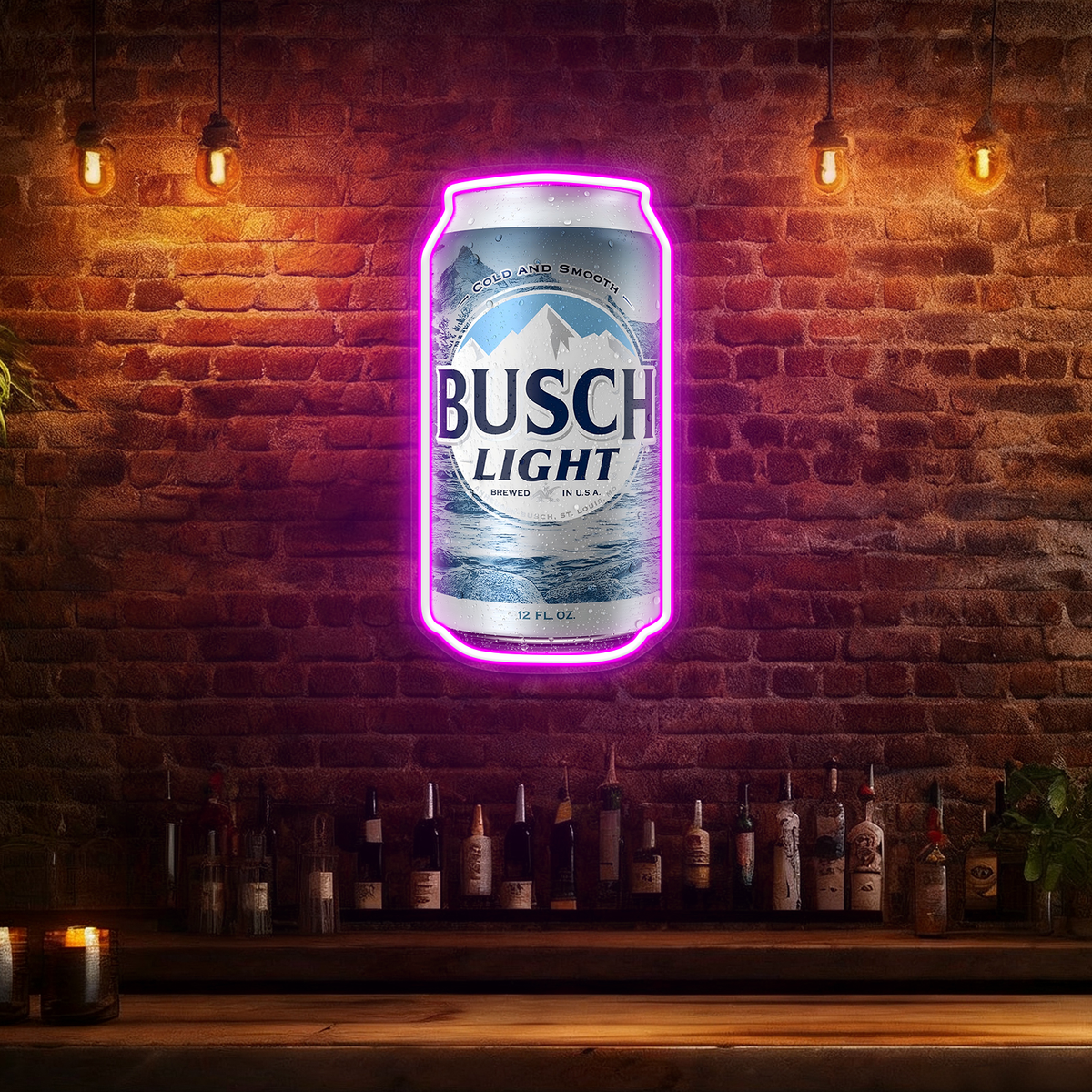 Beer LED Neon Sign for Bar, Man Cave, Garage & Gifts