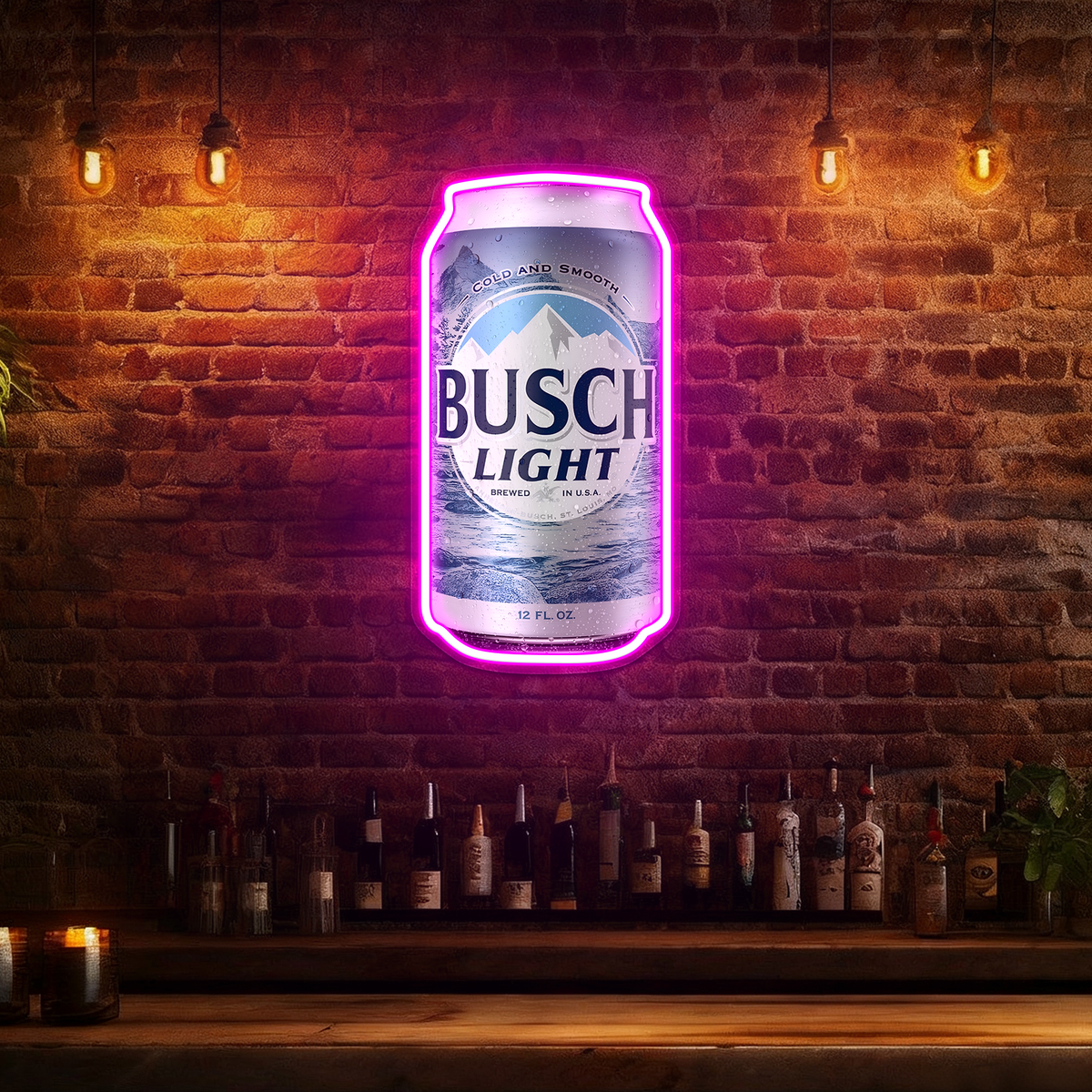 Beer USB LED Neon Sign for Bar Business Cave & Christmas Gift