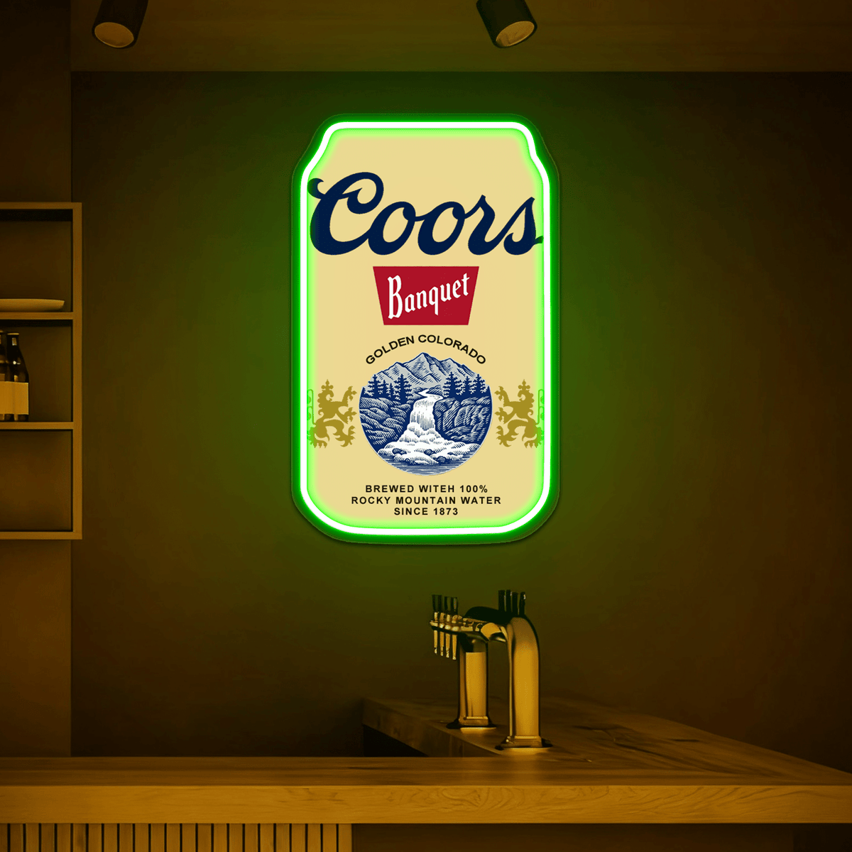 Beer USB LED Neon Sign for Bar Business Cave & Christmas Gift