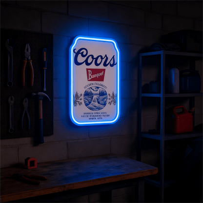 Beer LED Neon Sign for Bar, Man Cave, Garage & Gifts