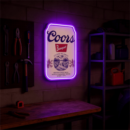 Beer LED Neon Sign for Bar, Man Cave, Garage & Gifts
