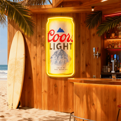 Beer USB LED Neon Sign for Bar Business Cave & Christmas Gift