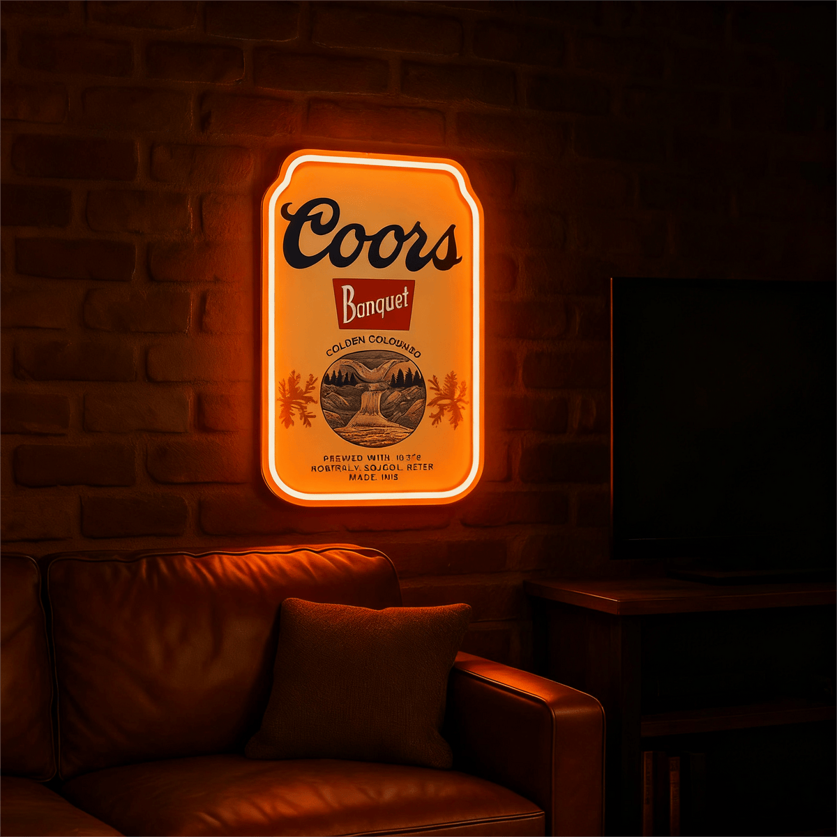 Beer LED Neon Sign for Bar, Man Cave, Garage & Gifts