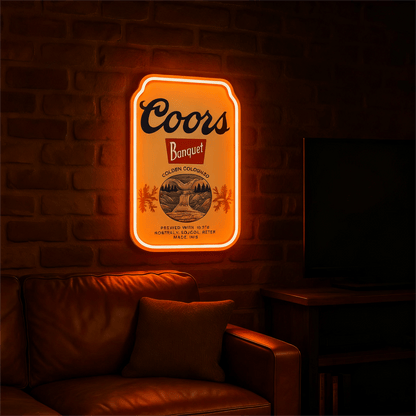 Beer LED Neon Sign for Bar, Man Cave, Garage & Gifts