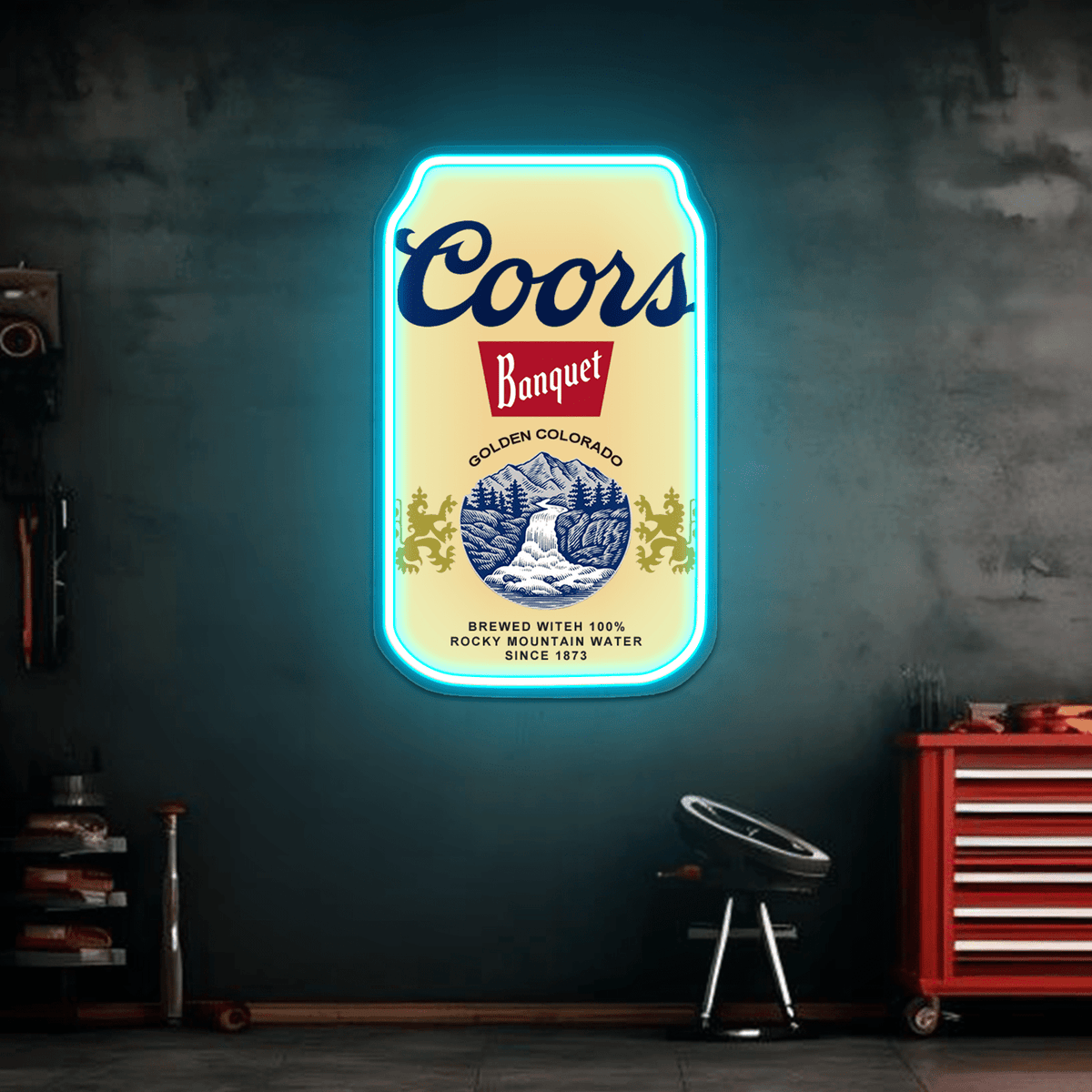 Beer USB LED Neon Sign for Bar Business Cave & Christmas Gift