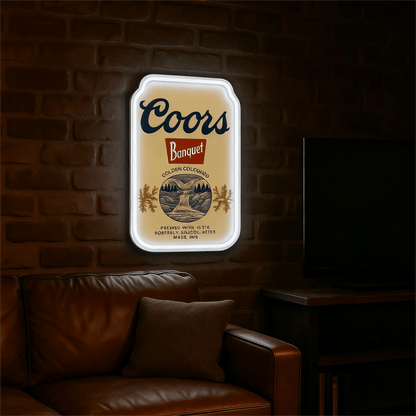 Beer LED Neon Sign for Bar, Man Cave, Garage & Gifts