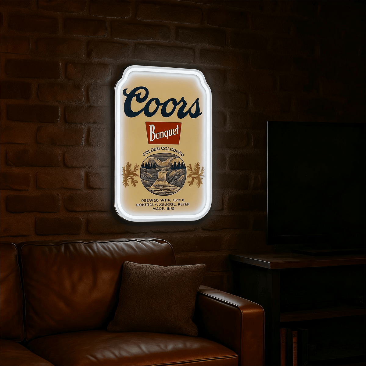 Beer USB LED Neon Sign for Bar Business Cave & Christmas Gift
