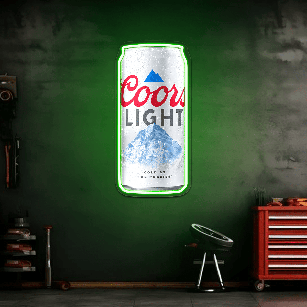 Beer LED Neon Sign for Bar, Man Cave, Garage & Gifts