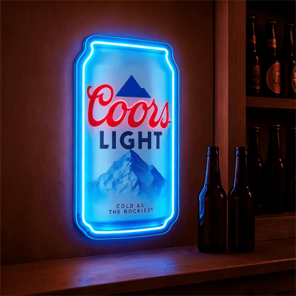 Beer USB LED Neon Sign for Bar Business Cave & Christmas Gift