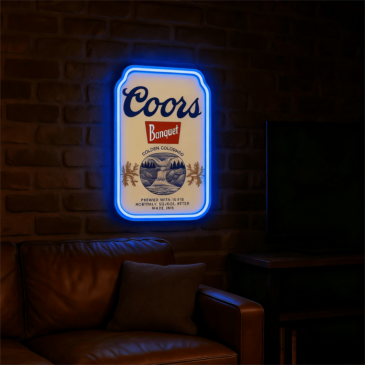 Beer USB LED Neon Sign for Bar Business Cave & Christmas Gift