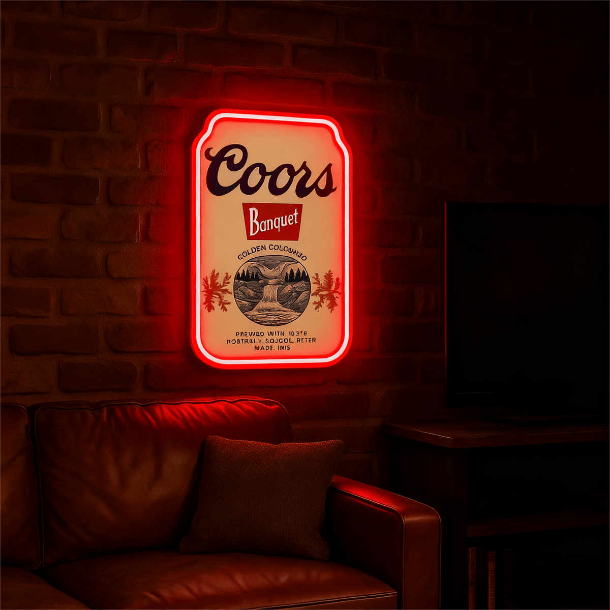 Beer USB LED Neon Sign for Bar Business Cave & Christmas Gift