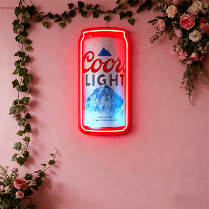 Beer LED Neon Sign for Bar, Man Cave, Garage & Gifts