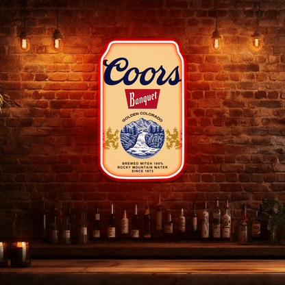 Beer LED Neon Sign for Bar, Man Cave, Garage & Gifts