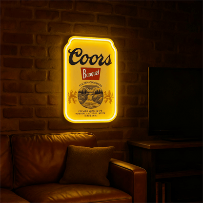 Beer LED Neon Sign for Bar, Man Cave, Garage & Gifts