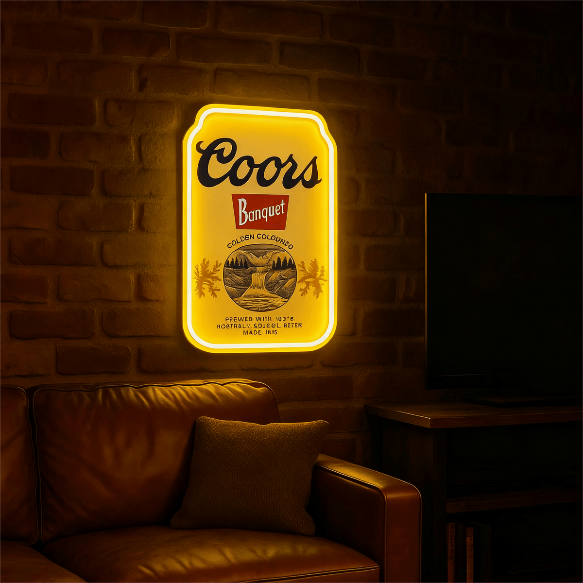 Beer USB LED Neon Sign for Bar Business Cave & Christmas Gift