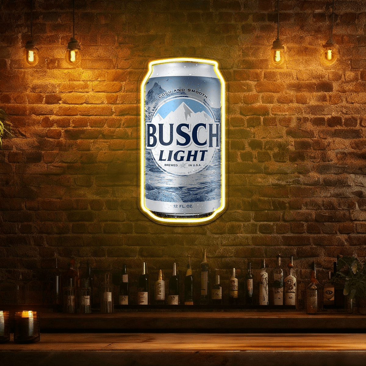 Beer USB LED Neon Sign for Bar Business Cave & Christmas Gift