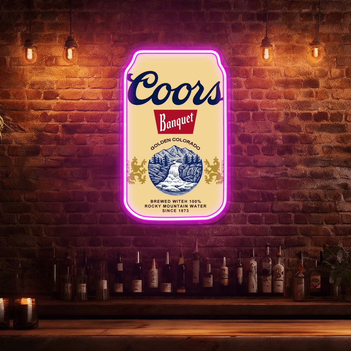 Beer USB LED Neon Sign for Bar Business Cave & Christmas Gift