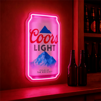 Beer LED Neon Sign for Bar, Man Cave, Garage & Gifts