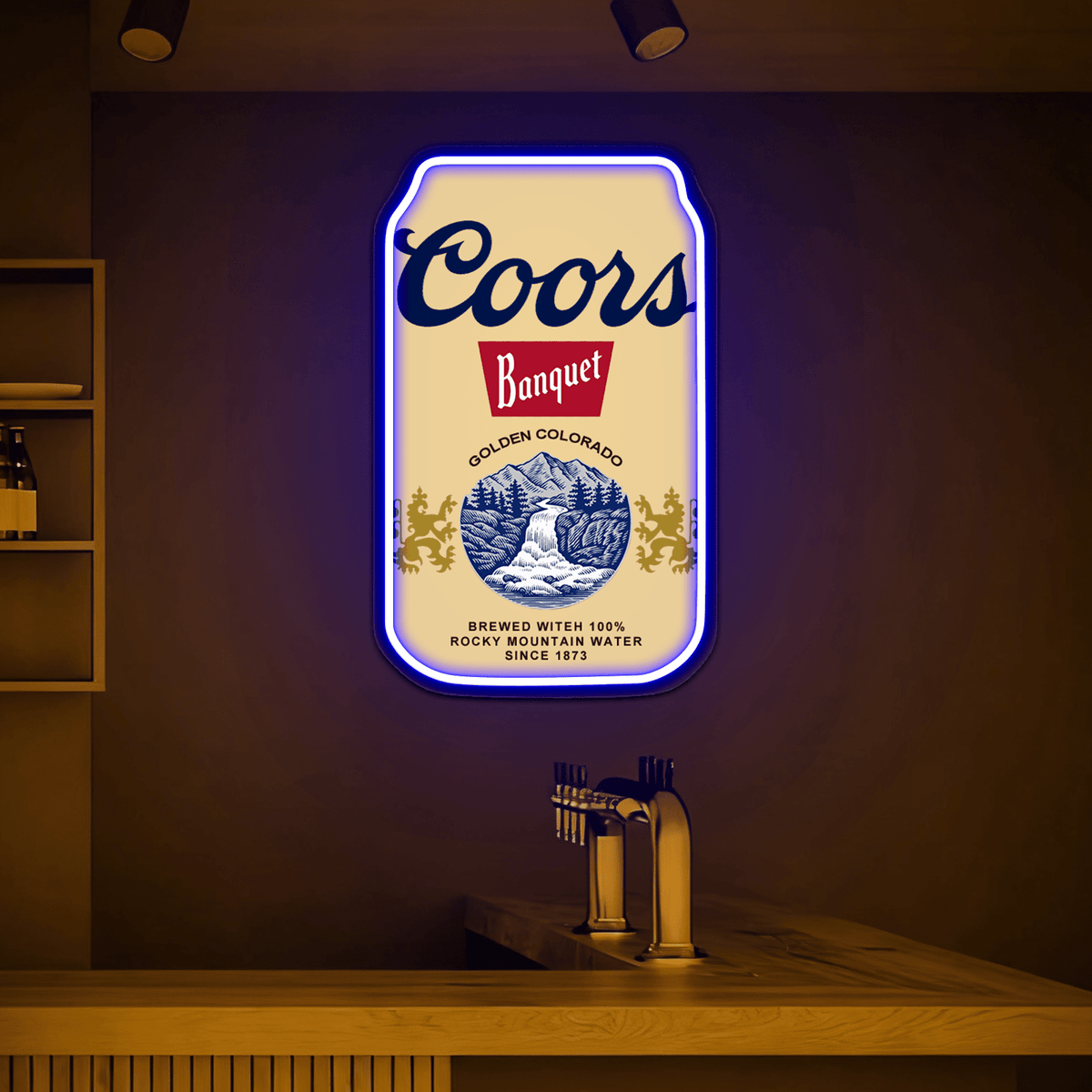 Beer LED Neon Sign for Bar, Man Cave, Garage & Gifts