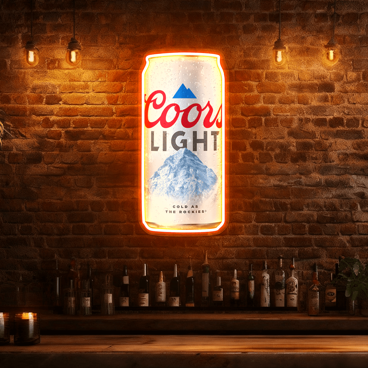 Beer LED Neon Sign for Bar, Man Cave, Garage & Gifts