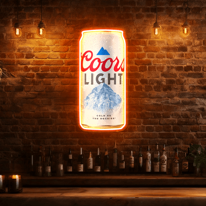 Beer LED Neon Sign for Bar, Man Cave, Garage & Gifts