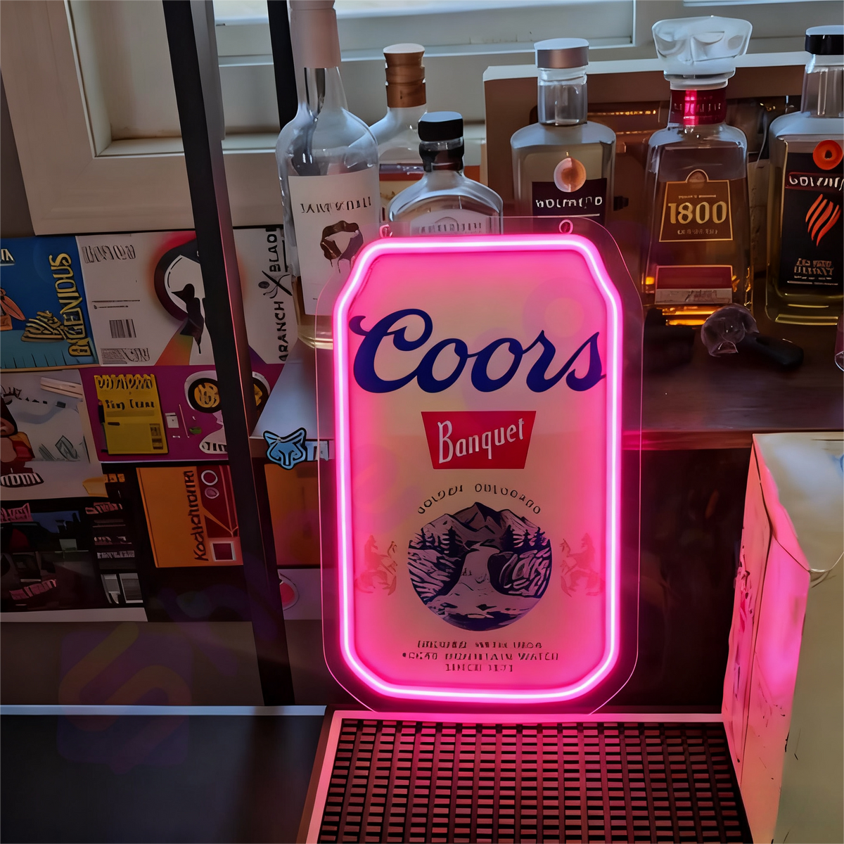 Beer LED Neon Sign for Bar, Man Cave, Garage & Gifts