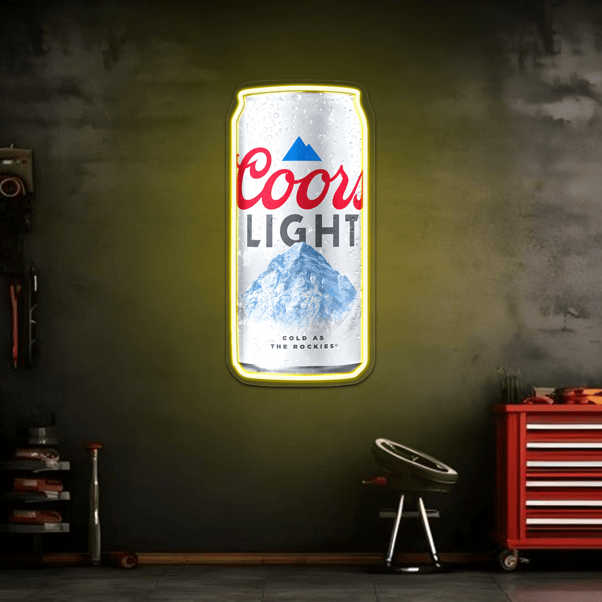 Beer LED Neon Sign for Bar, Man Cave, Garage & Gifts