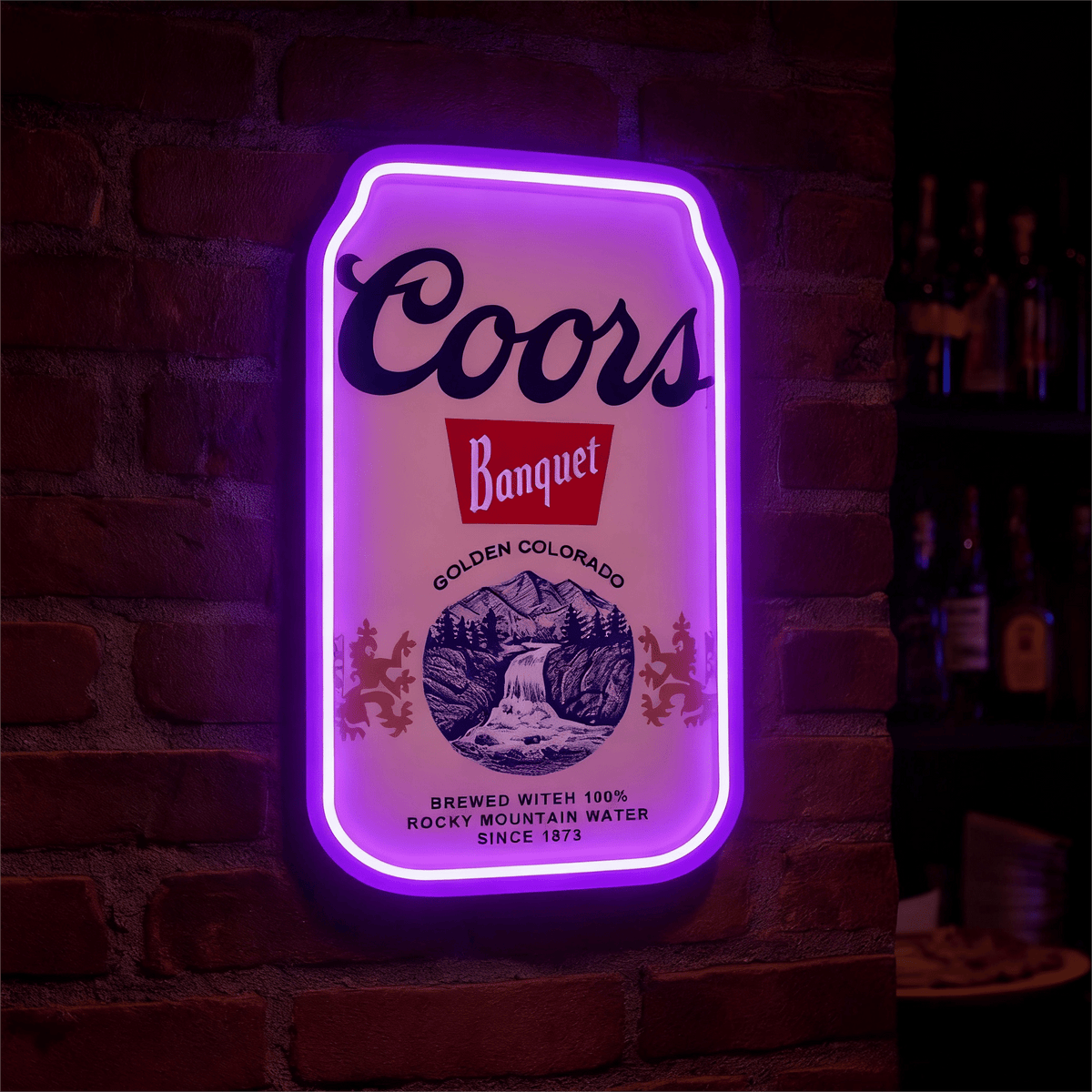 Beer LED Neon Sign for Bar, Man Cave, Garage & Gifts