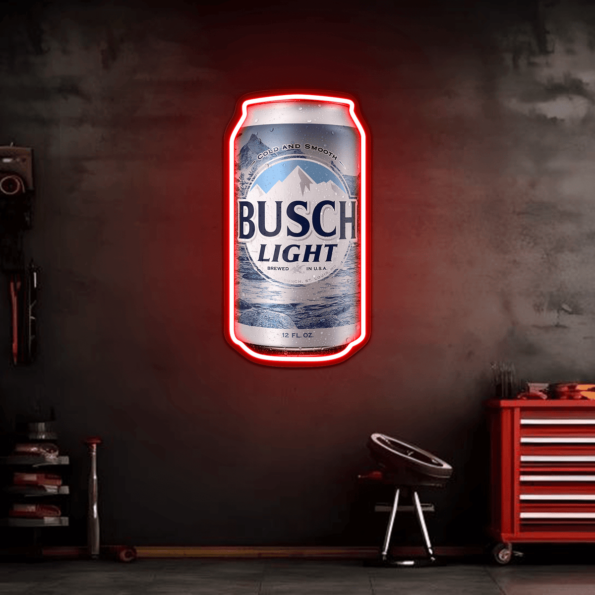 Beer LED Neon Sign for Bar, Man Cave, Garage & Gifts