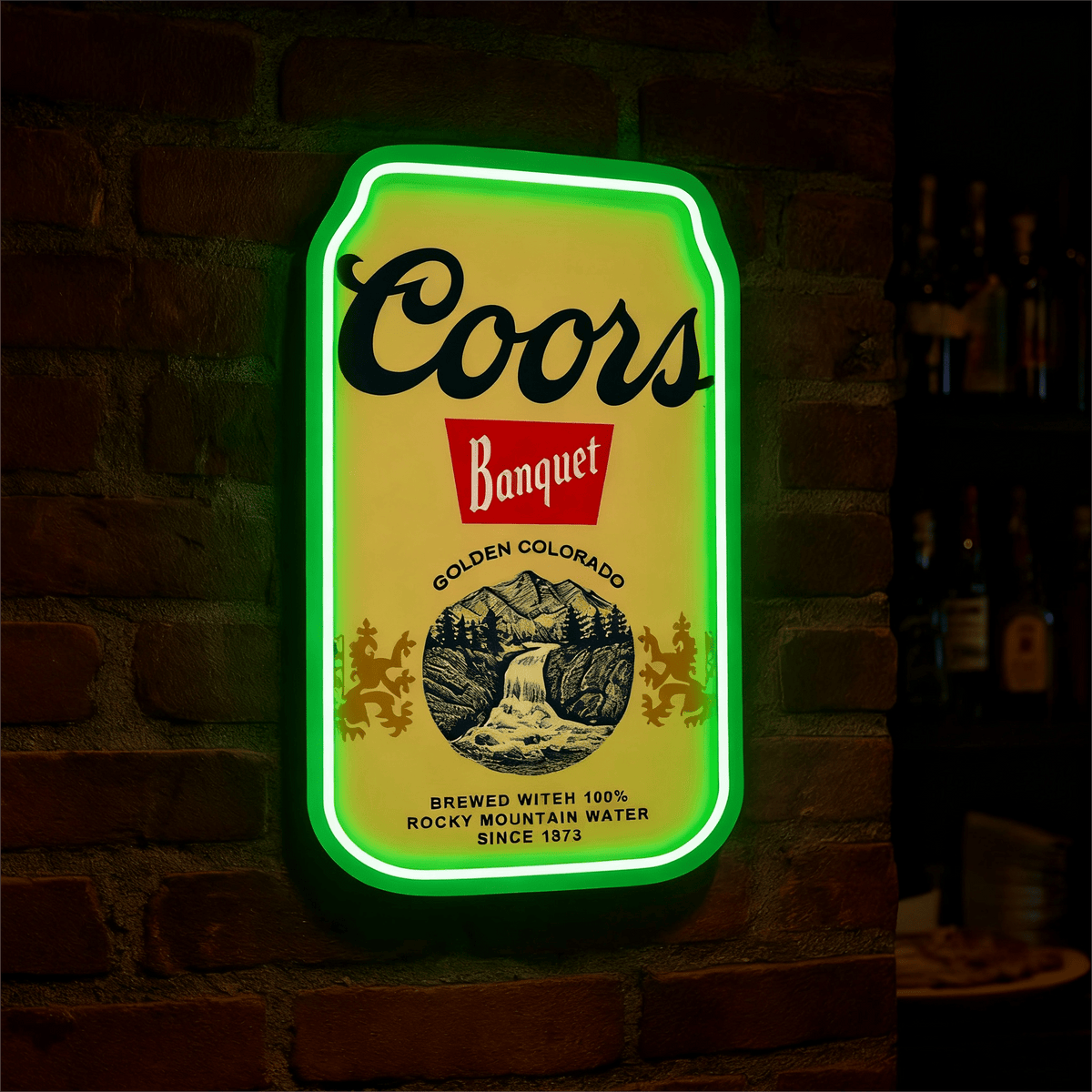 Beer LED Neon Sign for Bar, Man Cave, Garage & Gifts