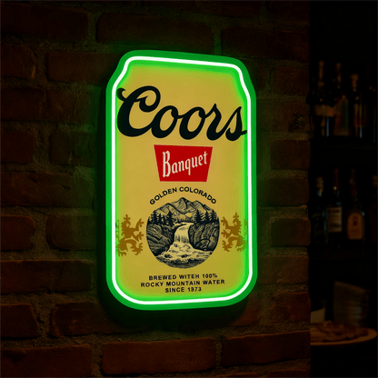 Beer LED Neon Sign for Bar, Man Cave, Garage & Gifts