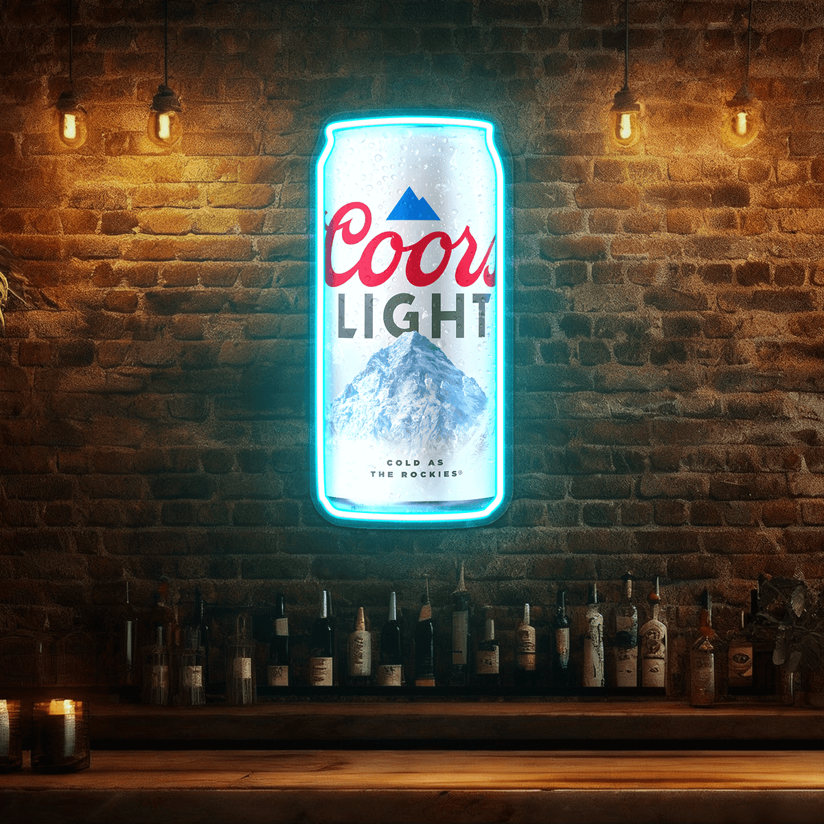 Beer LED Neon Sign for Bar, Man Cave, Garage & Gifts