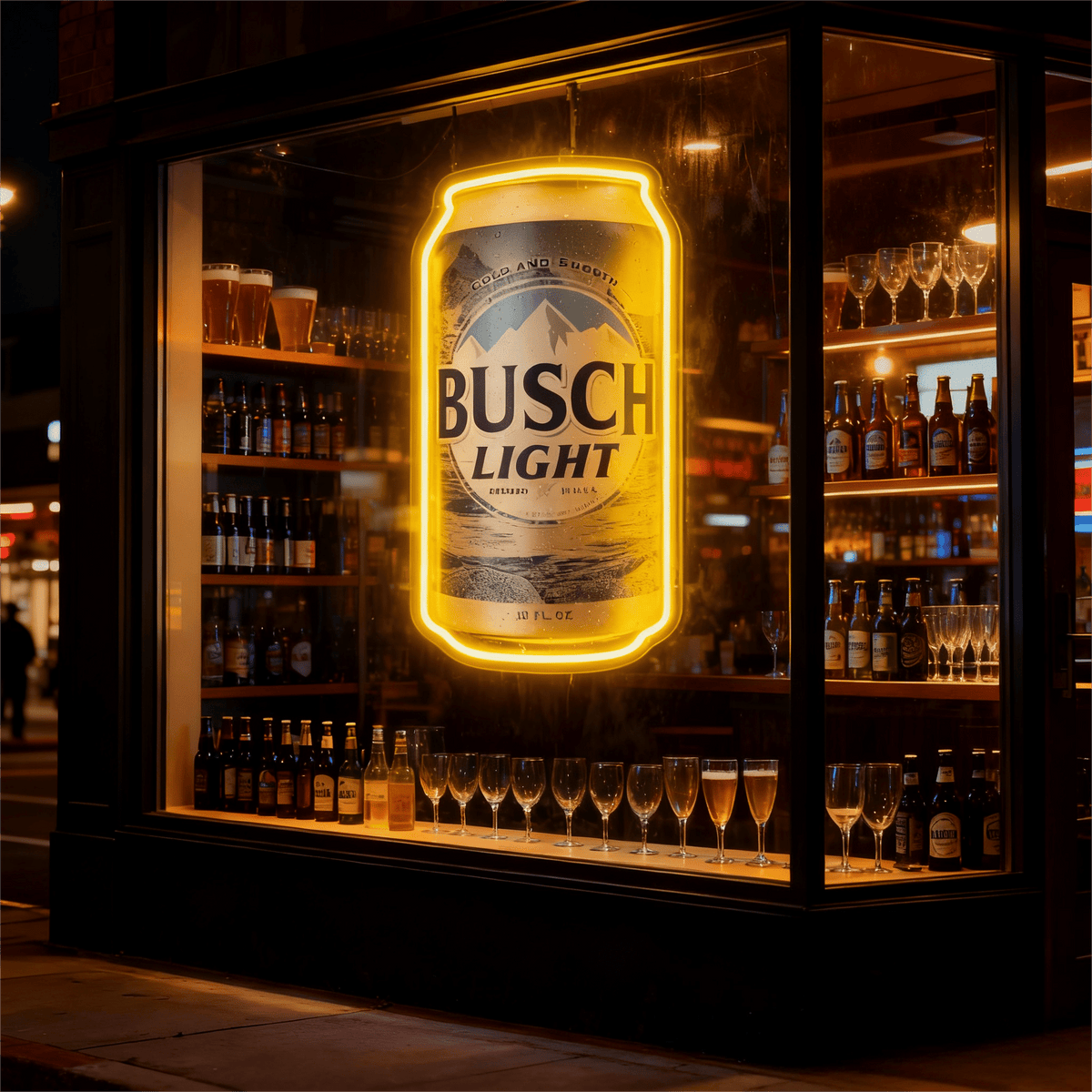 Beer USB LED Neon Sign for Bar Business Cave & Christmas Gift
