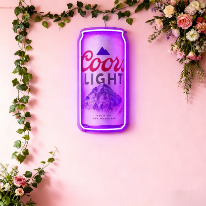 Beer USB LED Neon Sign for Bar Business Cave & Christmas Gift