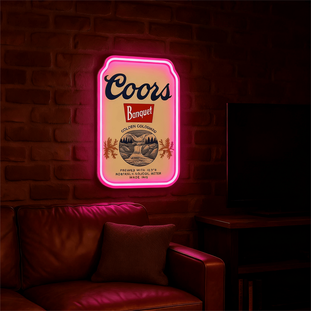 Beer LED Neon Sign for Bar, Man Cave, Garage & Gifts