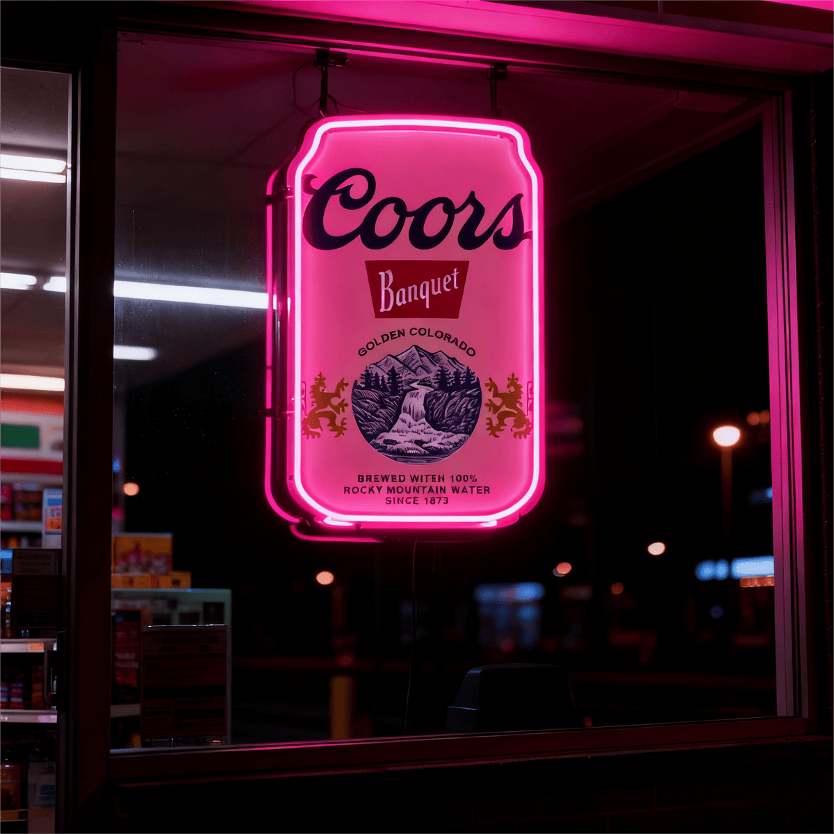 Beer LED Neon Sign for Bar, Man Cave, Garage & Gifts