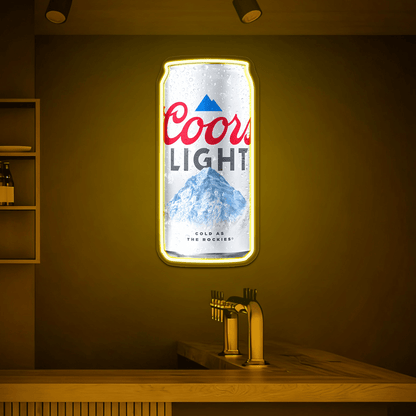 Beer USB LED Neon Sign for Bar Business Cave & Christmas Gift