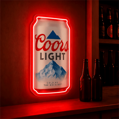 Beer USB LED Neon Sign for Bar Business Cave & Christmas Gift