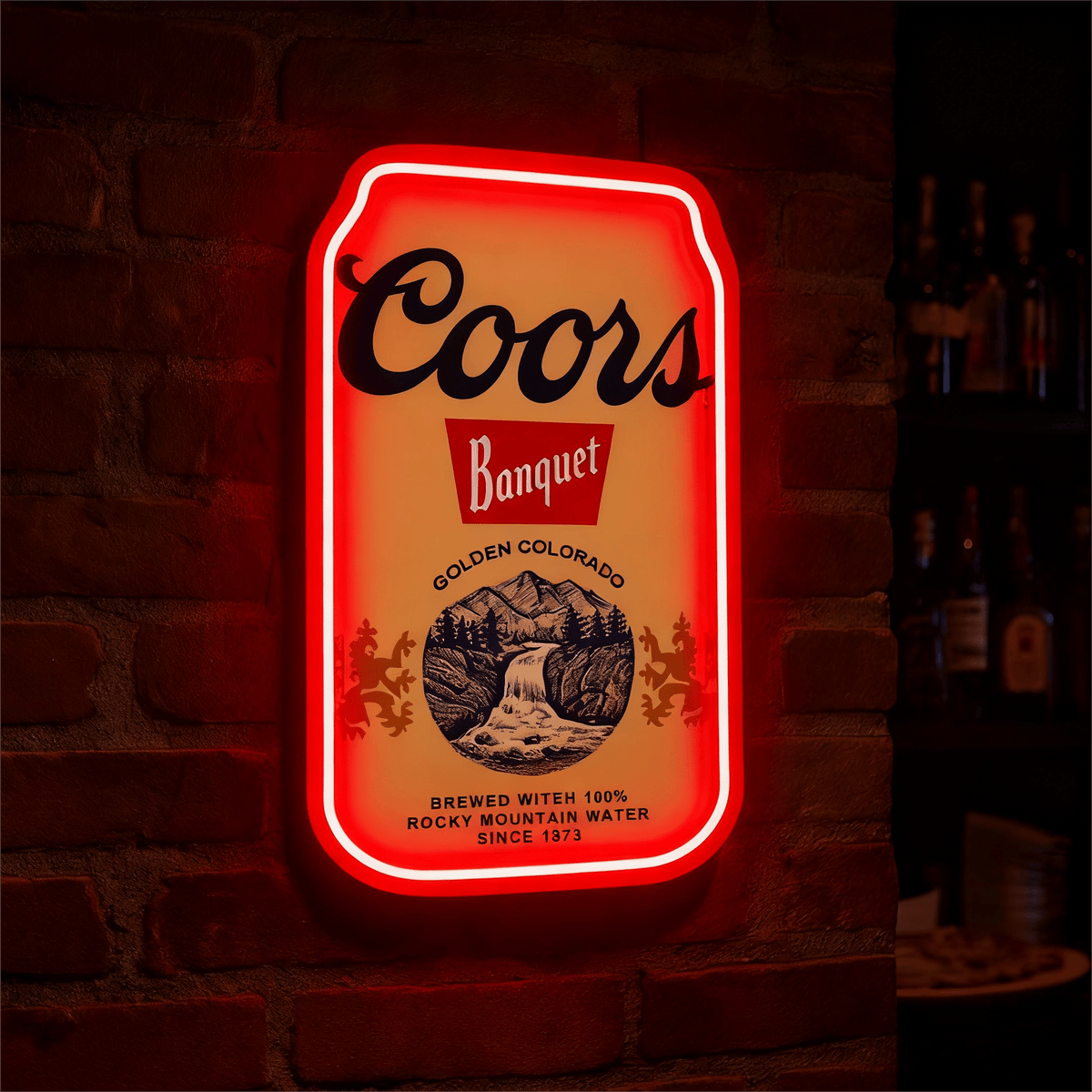 Beer LED Neon Sign for Bar, Man Cave, Garage & Gifts