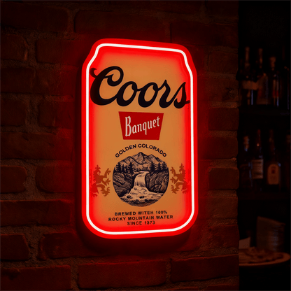 Beer LED Neon Sign for Bar, Man Cave, Garage & Gifts