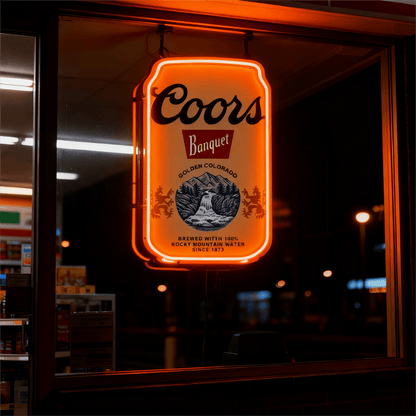 Beer LED Neon Sign for Bar, Man Cave, Garage & Gifts