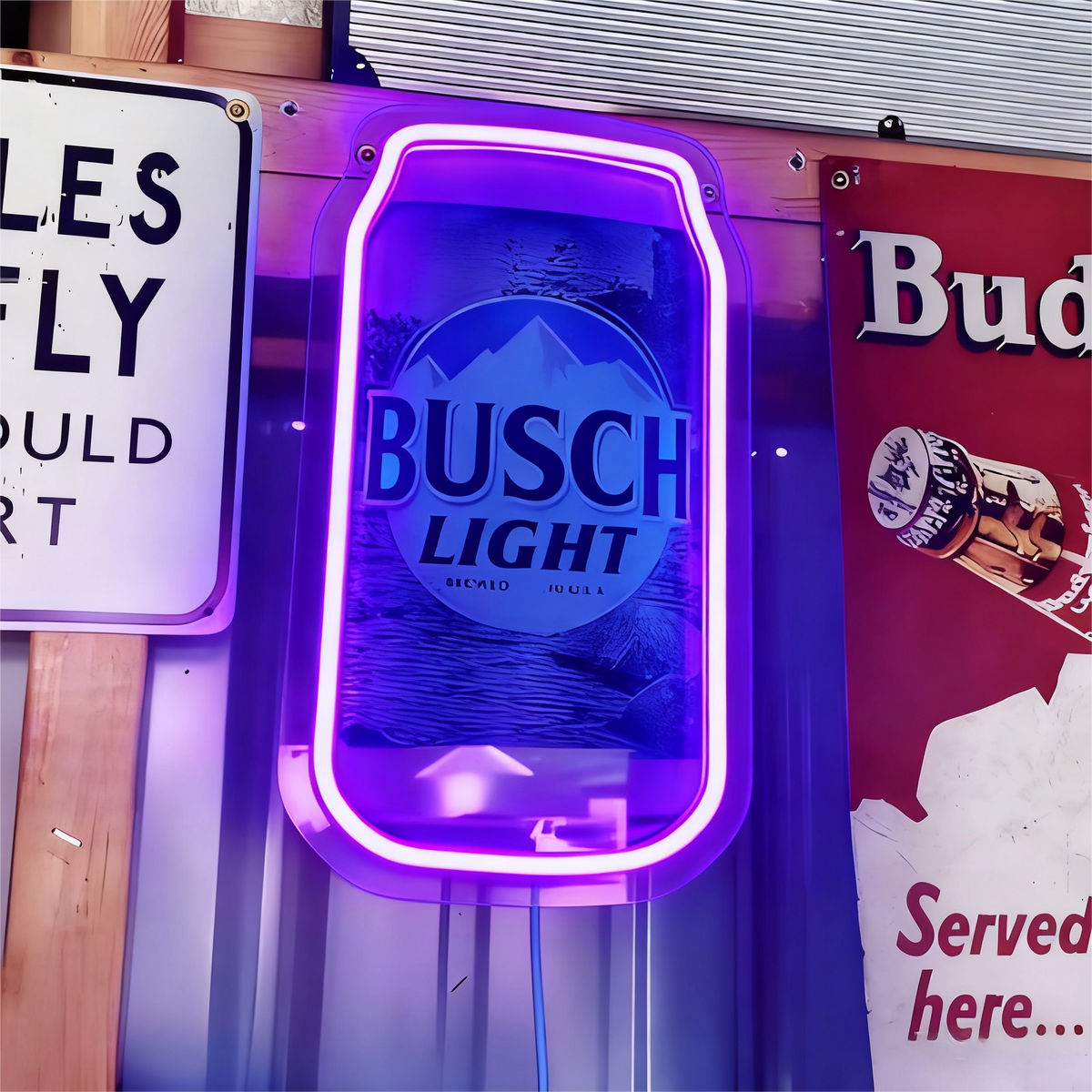 Beer USB LED Neon Sign for Bar Business Cave & Christmas Gift