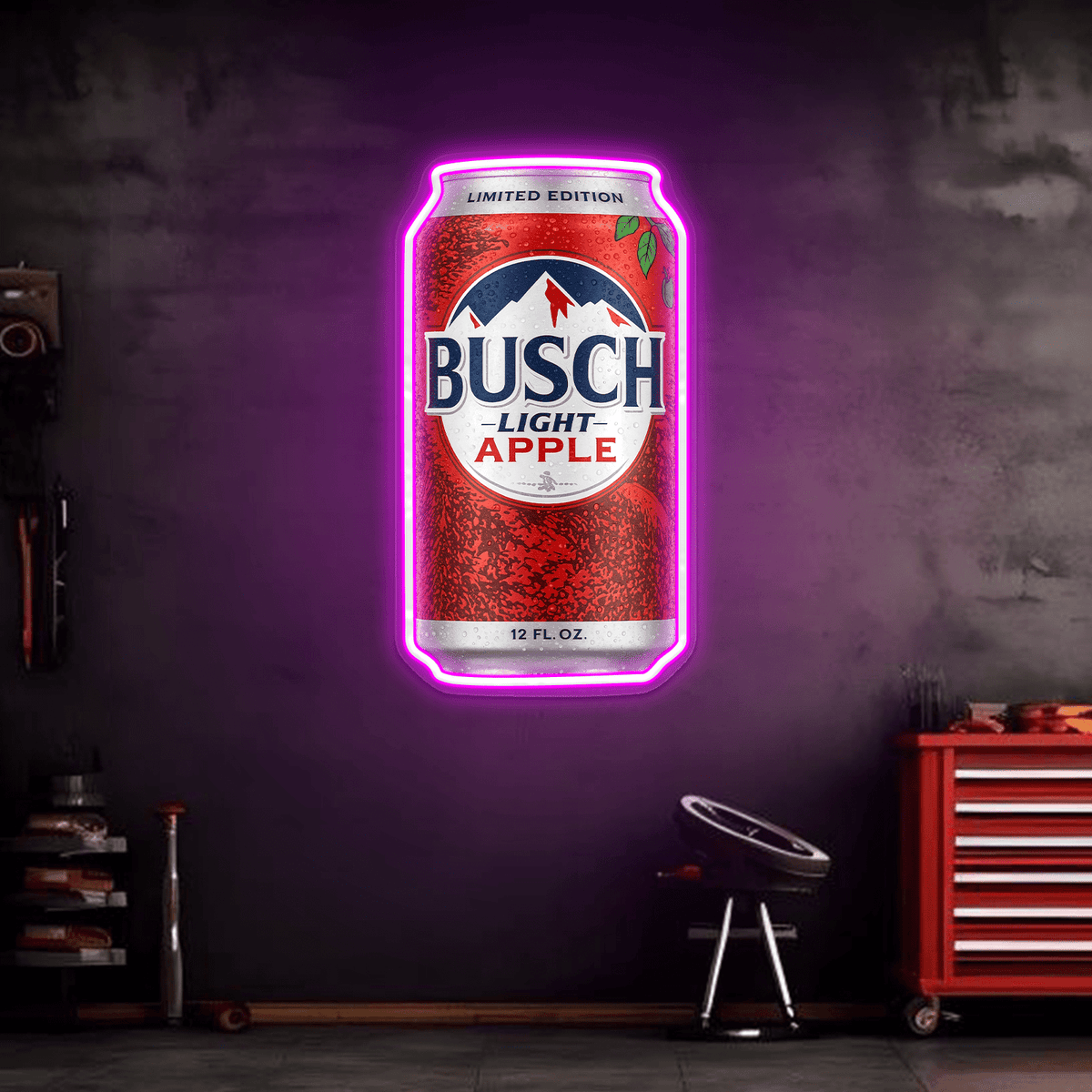 Beer LED Neon Sign for Bar, Man Cave, Garage & Gifts