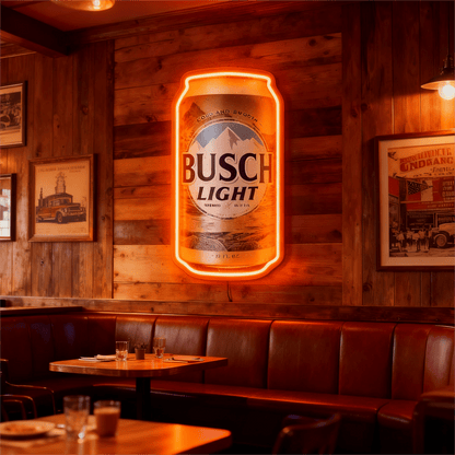 Beer USB LED Neon Sign for Bar Business Cave & Christmas Gift