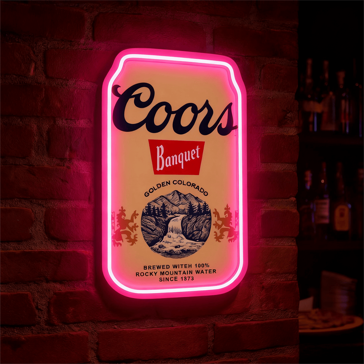 Beer LED Neon Sign for Bar, Man Cave, Garage & Gifts
