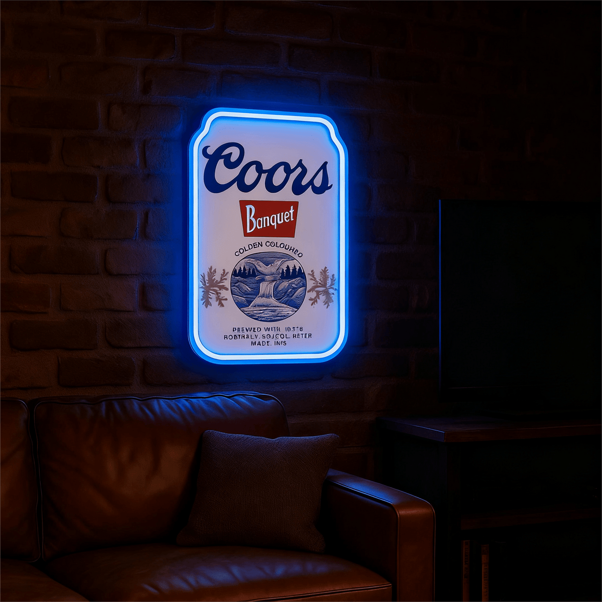Beer LED Neon Sign for Bar, Man Cave, Garage & Gifts