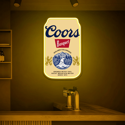 Beer USB LED Neon Sign for Bar Business Cave & Christmas Gift