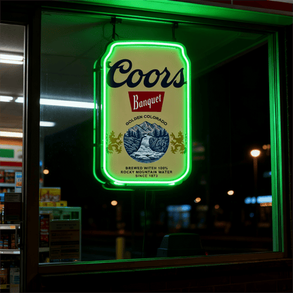 Beer LED Neon Sign for Bar, Man Cave, Garage & Gifts