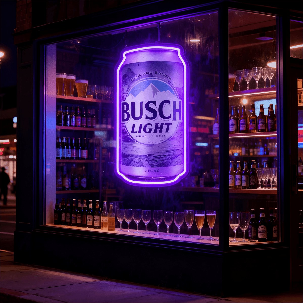 Beer USB LED Neon Sign for Bar Business Cave & Christmas Gift