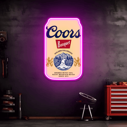 Beer LED Neon Sign for Bar, Man Cave, Garage & Gifts